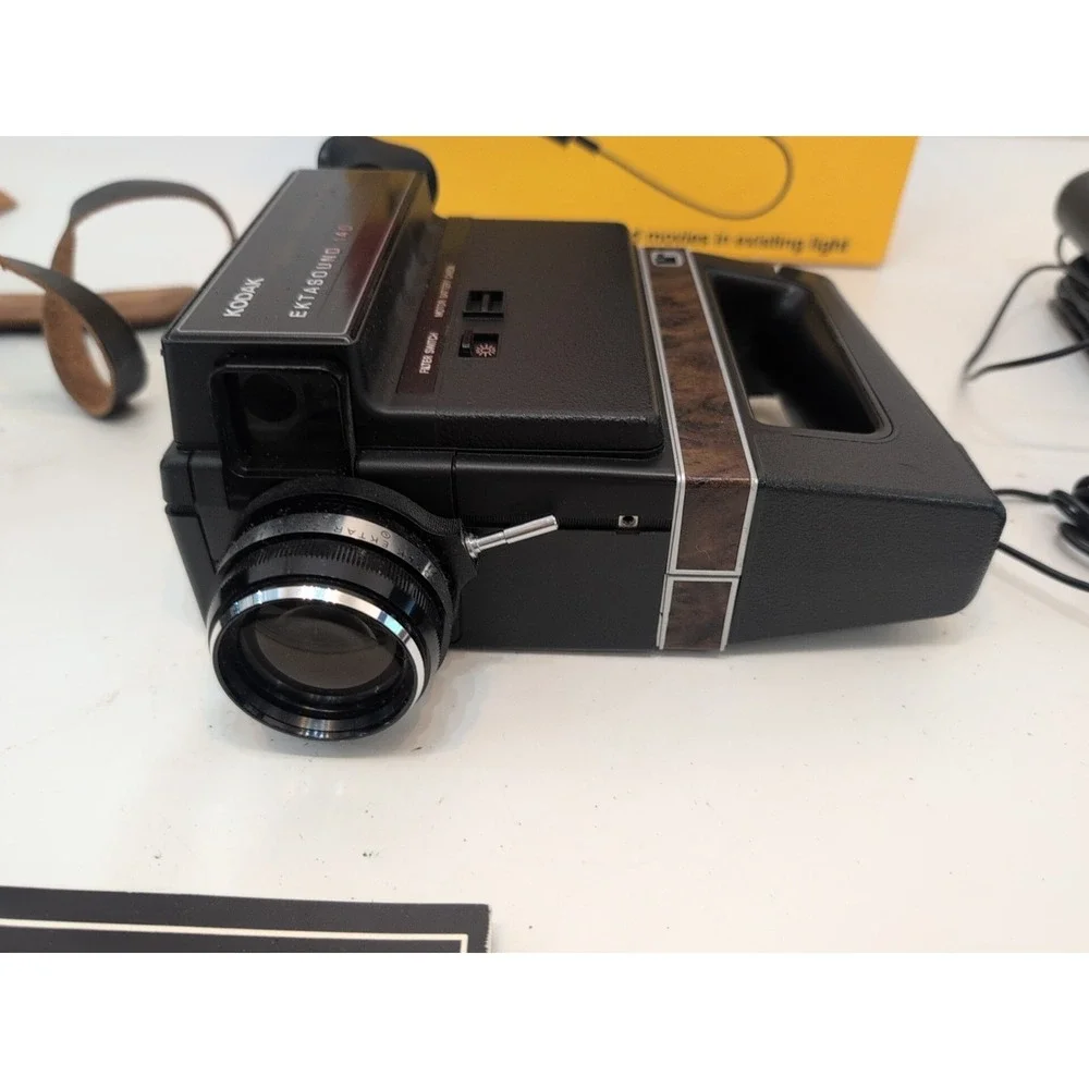 STUNNING Boxed Kodak Ektasound 140 Super 8 Camera Kit Vintage